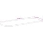 Tablero de mesa ovalado madera maciza de acacia 120x50x2,5 cm de , Tableros para mesas - Ref: Foro24-370088, Precio: 82,35 €,...