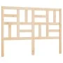 Solid pine wood bed headboard 141x4x104 cm by , Headboards and footboards - Ref: Foro24-818185, Price: 49,68 €, Discount: %
