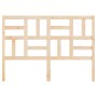 Cabecero de cama madera maciza de pino 141x4x104 cm de , Cabeceros y pies de cama - Ref: Foro24-818185, Precio: 50,40 €, Desc...