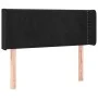 Black velvet headboard with LED 103x16x78/88 cm by , Headboards and footboards - Ref: Foro24-3123140, Price: 50,93 €, Discoun...