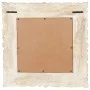 Espejo de madera maciza de mango blanco 50x50 cm de , Espejos - Ref: Foro24-321632, Precio: 67,57 €, Descuento: %