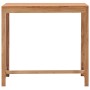 Mesa alta de jardín madera maciza de teca 110x60x105 cm de , Mesas de jardín - Ref: Foro24-287234, Precio: 311,19 €, Descuent...