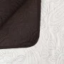 Cubrecama acolchado doble cara 170x210 cm crema y marrón de vidaXL, Colchas y edredones - Ref: Foro24-132962, Precio: 29,45 €...