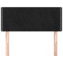 Cabecero de terciopelo negro 100x5x78/88 cm de , Cabeceros y pies de cama - Ref: Foro24-345920, Precio: 30,99 €, Descuento: %