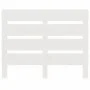 Solid white pine wood headboard 90x3x80 cm by , Headboards and footboards - Ref: Foro24-821328, Price: 51,73 €, Discount: %