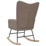 Taupe gray fabric rocking chair by , Rocking chairs - Ref: Foro24-328016, Price: 137,93 €, Discount: %