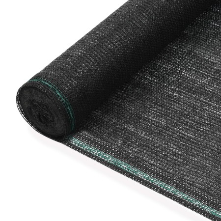 Toldo para pista de tenis HDPE 1,4x100 m negro de vidaXL, Redes de tenis - Ref: Foro24-45266, Precio: 100,54 €, Descuento: %