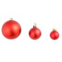 Lote de bolas de Navidad 100 unidades rojas 3/4/6 cm de vidaXL, Adornos festivos - Ref: Foro24-245710, Precio: 29,89 €, Descu...
