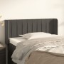 Cabecero de terciopelo gris oscuro 83x16x78/88 cm de , Cabeceros y pies de cama - Ref: Foro24-3119037, Precio: 41,09 €, Descu...