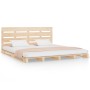 Estructura de cama madera maciza de pino 120x200 cm de , Camas y somieres - Ref: Foro24-3120127, Precio: 163,75 €, Descuento: %