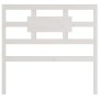 Cabecero de cama madera maciza de pino blanco 105,5x4x100 cm de , Cabeceros y pies de cama - Ref: Foro24-818026, Precio: 48,9...