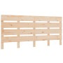 Cabecero madera maciza de pino 120x3x80 cm de , Cabeceros y pies de cama - Ref: Foro24-821337, Precio: 45,40 €, Descuento: %
