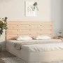Bettkopfteil aus massivem Kiefernholz, 140 x 3 x 80 cm von , Kopf- und Fußteile - Ref: Foro24-821342, Preis: 57,52 €, Rabatt: %