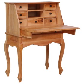 Escritorio secreter de madera maciza de caoba 78x42x103 cm de , Escritorios - Ref: Foro24-283842, Precio: 355,61 €, Descuento: %
