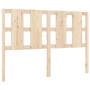 Cabecero de cama madera maciza de pino 140,5x4x100 cm de , Cabeceros y pies de cama - Ref: Foro24-817985, Precio: 55,13 €, De...