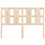 Cabecero de cama madera maciza de pino 140,5x4x100 cm de , Cabeceros y pies de cama - Ref: Foro24-817985, Precio: 55,13 €, De...
