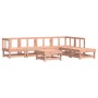 Juego de muebles de jardín 7 pzas madera maciza abeto Douglas de , Conjuntos de jardín - Ref: Foro24-3186408, Precio: 333,66 ...