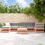 Juego de muebles de jardín 8 pzas madera maciza abeto Douglas de , Conjuntos de jardín - Ref: Foro24-3186289, Precio: 432,36 ...