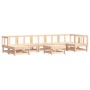 Juego de muebles de jardín 8 piezas madera maciza de pino de , Conjuntos de jardín - Ref: Foro24-3186277, Precio: 376,50 €, D...