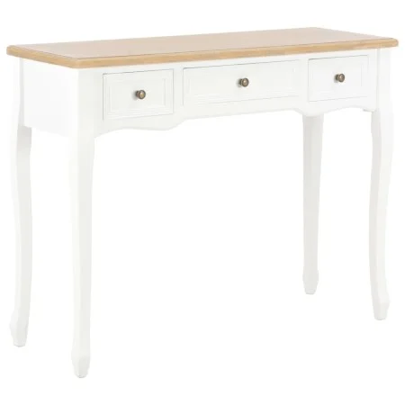 Console table with 3 white drawers by vidaXL, Side tables - Ref: Foro24-280044, Price: 169,63 €, Discount: %
