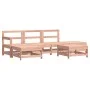 Juego de muebles de jardín 6 pzas madera maciza abeto Douglas de , Conjuntos de jardín - Ref: Foro24-3186324, Precio: 316,26 ...