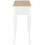Console table with 3 white drawers by vidaXL, Side tables - Ref: Foro24-280044, Price: 169,63 €, Discount: %
