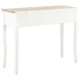 Console table with 3 white drawers by vidaXL, Side tables - Ref: Foro24-280044, Price: 169,63 €, Discount: %