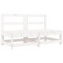 Juego de muebles de jardín 6 piezas madera maciza pino blanco de , Conjuntos de jardín - Ref: Foro24-3186460, Precio: 370,36 ...
