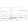 Juego de muebles de jardín 6 piezas madera maciza pino blanco de , Conjuntos de jardín - Ref: Foro24-3186460, Precio: 370,36 ...