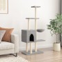 Rascador para gatos con postes de sisal gris claro 145 cm de , Mobiliario para gatos - Ref: Foro24-172095, Precio: 54,87 €, D...