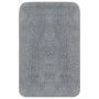 Conjunto de alfombras de baño de tela 2 piezas gris de vidaXL, Alfombras y esterillas de baño - Ref: Foro24-133230, Precio: 2...