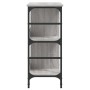 Aparador de madera de ingeniería gris Sonoma 102x32x73,5 cm de , Aparadores - Ref: Foro24-837725, Precio: 57,62 €, Descuento: %