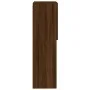 Mueble para TV con luces LED roble marrón 40,5x30x102 cm de , Muebles TV - Ref: Foro24-837063, Precio: 45,34 €, Descuento: %