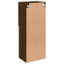 Mueble para TV con luces LED roble marrón 40,5x30x102 cm de , Muebles TV - Ref: Foro24-837063, Precio: 46,94 €, Descuento: %