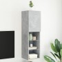 Mueble para TV con luces LED gris hormigón 30,5x30x102 cm de , Muebles TV - Ref: Foro24-837021, Precio: 63,39 €, Descuento: %