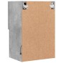 Mueble para TV con luces LED gris hormigón 40,5x30x60 cm de , Muebles TV - Ref: Foro24-837035, Precio: 50,09 €, Descuento: %