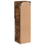 Mueble para TV con luces LED roble ahumado 30,5x30x102 cm de , Muebles TV - Ref: Foro24-837023, Precio: 57,02 €, Descuento: %