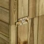 Caseta leña y herramientas jardín madera pino 253x80x170 cm de vidaXL, Cobertizos - Ref: Foro24-45137, Precio: 412,11 €, Desc...