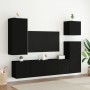 Muebles para TV de pared 2 unidades negro 80x30x41 cm de , Muebles TV - Ref: Foro24-836955, Precio: 115,70 €, Descuento: %