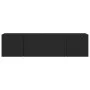 Muebles para TV de pared 2 unidades negro 80x30x41 cm de , Muebles TV - Ref: Foro24-836955, Precio: 112,40 €, Descuento: %