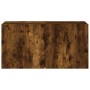 Mueble para TV de pared roble ahumado 80x30x41 cm de , Muebles TV - Ref: Foro24-836960, Precio: 52,83 €, Descuento: %