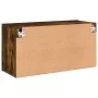 Mueble para TV de pared roble ahumado 80x30x41 cm de , Muebles TV - Ref: Foro24-836960, Precio: 52,05 €, Descuento: %