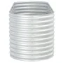 Arriate de acero galvanizado plateado 240x80x81 cm de vidaXL, Maceteros y jardineras - Ref: Foro24-45513, Precio: 147,63 €, D...