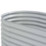 Arriate de acero galvanizado plateado 240x80x81 cm de vidaXL, Maceteros y jardineras - Ref: Foro24-45513, Precio: 151,59 €, D...