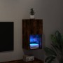 Mueble para TV con luces LED roble ahumado 30,5x30x60 cm de , Muebles TV - Ref: Foro24-836995, Precio: 39,23 €, Descuento: %