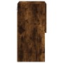 Mueble para TV con luces LED roble ahumado 30,5x30x60 cm de , Muebles TV - Ref: Foro24-836995, Precio: 39,23 €, Descuento: %