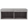 Mueble para TV con luces LED gris Sonoma 80x30x30 cm de , Muebles TV - Ref: Foro24-837151, Precio: 45,31 €, Descuento: %