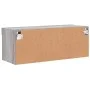 Mueble para TV con luces LED gris Sonoma 80x30x30 cm de , Muebles TV - Ref: Foro24-837151, Precio: 44,26 €, Descuento: %