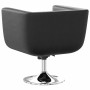 Taburete de bar cuero sintético negro en Sillones | Comprar online en Foru.es