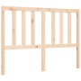 Estructura de cama con cabecero madera maciza 140x190 cm de , Camas y somieres - Ref: Foro24-3193836, Precio: 119,71 €, Descu...